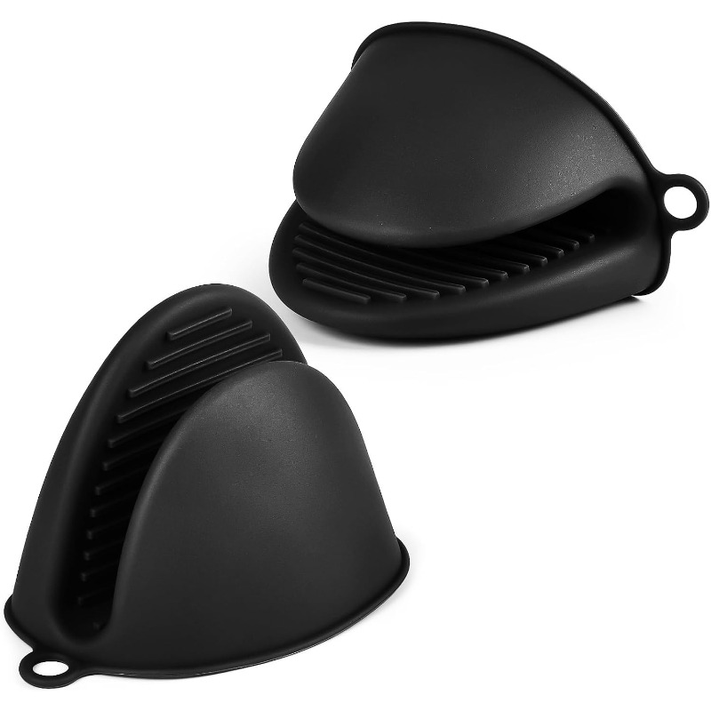 Oven Mitt Silicone - 1 пара силиконовых термостойких перчаток для