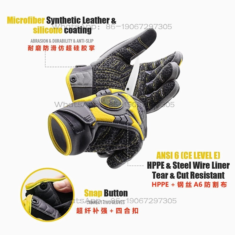 Защитные перчатки с антипрокол – обзор и цена Cut Resistant Glove