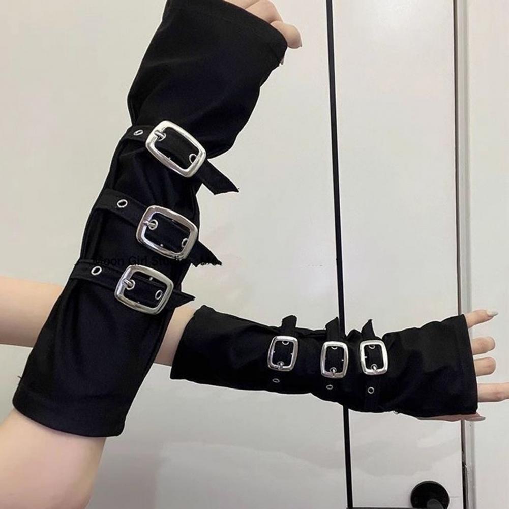 Готические нарукавники без пал – обзор и цена Fingerless Glove Knit