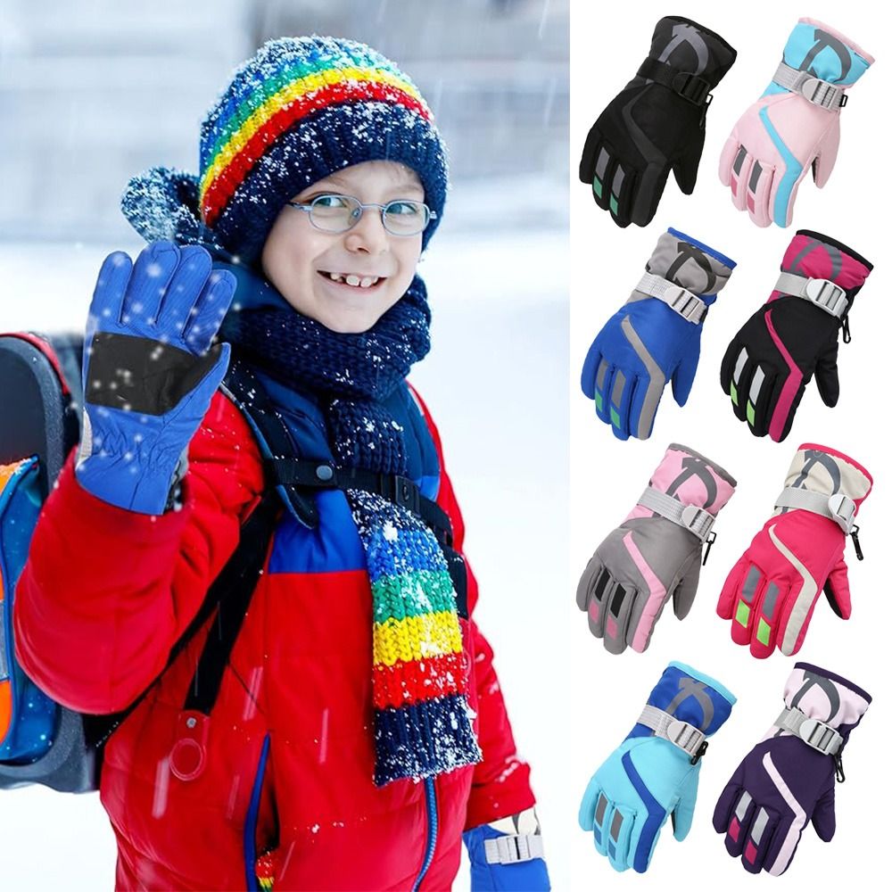 Милые ветрозащитные детские лы – обзор и цена Ski Glove Waterproof